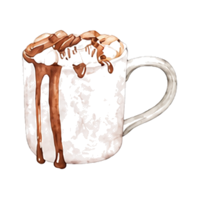 Kakao – Illustration aus der Café Cloud Getränkekarte
